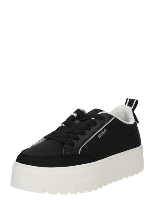 Se HUGO Sneaker low 'Lyssa'  sort / hvid ved About You