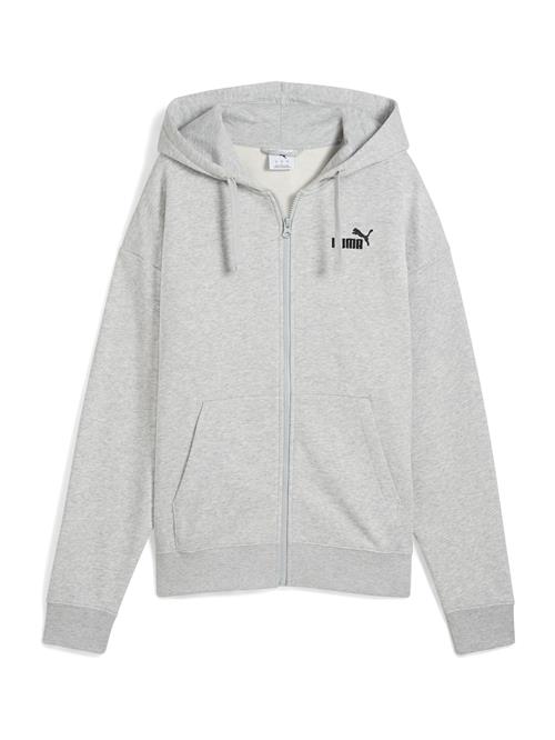 PUMA Sportssweatjakke 'ESS No. 1'  lysegrå