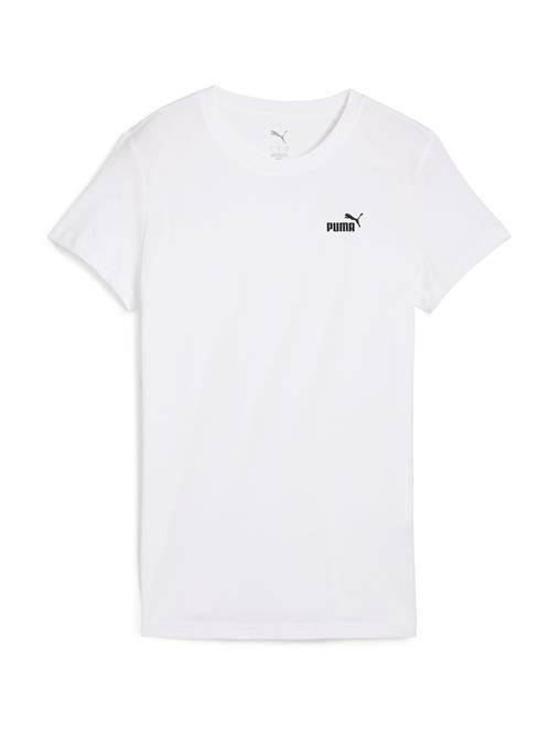 PUMA Shirts 'ESS Small No. 1'  sort / hvid