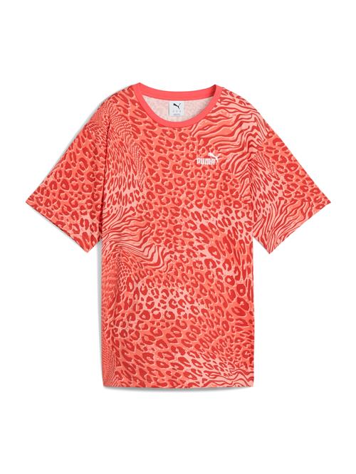 PUMA Funktionsbluse 'ESS'  lyserød / hindbær / lys pink / hvid