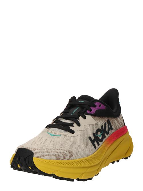 HOKA Løbesko 'CHALLENGER ATR 7'  beige / mørkebeige / lilla / sort