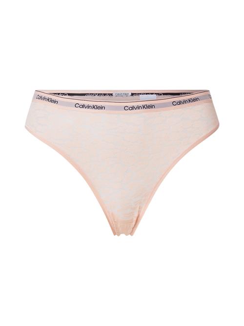 Calvin Klein Underwear Slip  pink / sort / offwhite