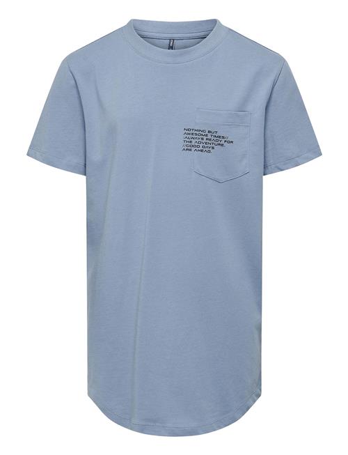 Kobmarinus S/S Tee Print Box Jrs Noos Kids Only Blue