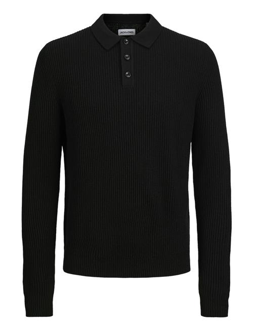 Jack & Jones Jjpannel Knit Polo Aw24 Jack & J S Black