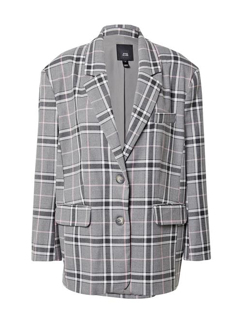 Se River Island Blazer  grå / lyserød / sort / hvid ved About You