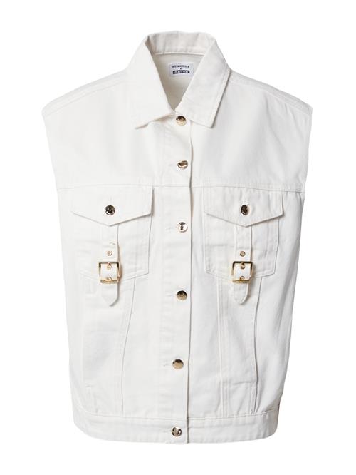 Hoermanseder Vest 'Ellen'  white denim