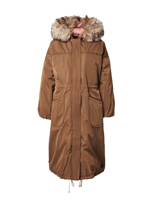 River Island Vinterparka  beige / umbra