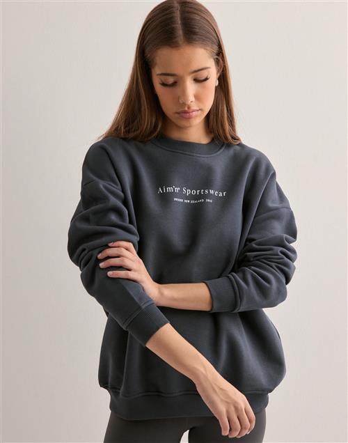 Aim'n - Grå - Serif Sweatshirt