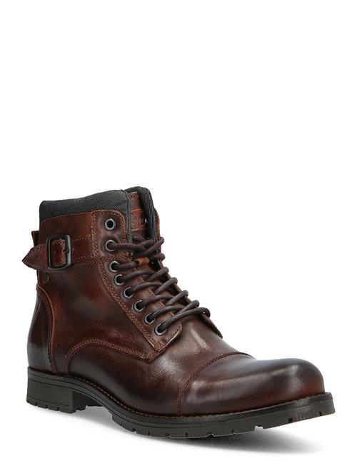 Jack & Jones Jfwalbany Leather Brown St Sn Jack & J S Brown