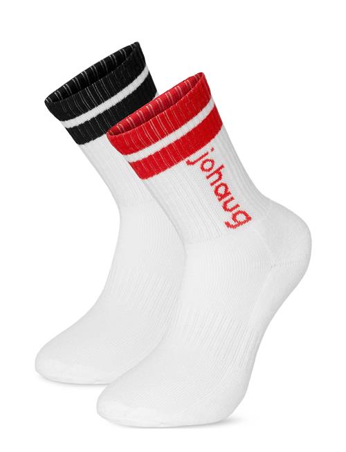 Retro Sports Socks 2Pk Johaug White