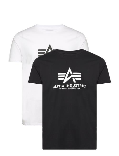 Basic T 2 Pack Alpha Industries Black