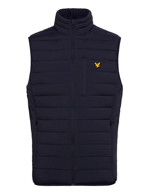 Stretch Lightweight Quilted Gilet Lyle & Scott Sport Navy