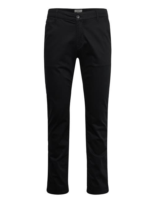 1927: Cashmere Touch Superflex Chi1927: Cashmere Touch Superflex Chino Pants Lindbergh Black Black