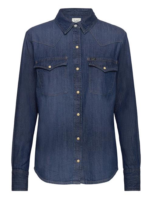 Regular Western Shirt Lee Jeans Blue