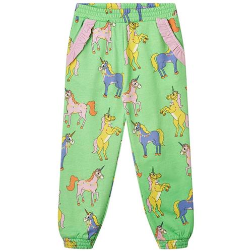 Småfolk Unicorns Joggingbukser Minty Green Tea | Grønn | 5-6 years