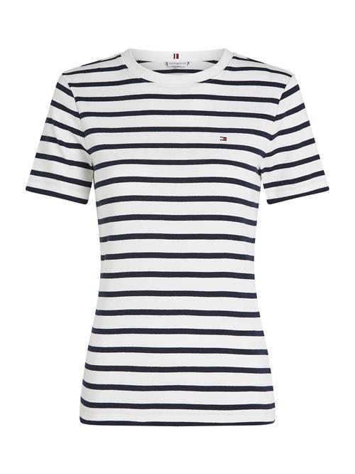 Se TOMMY HILFIGER Shirts 'Cody'  navy / hvid ved About You