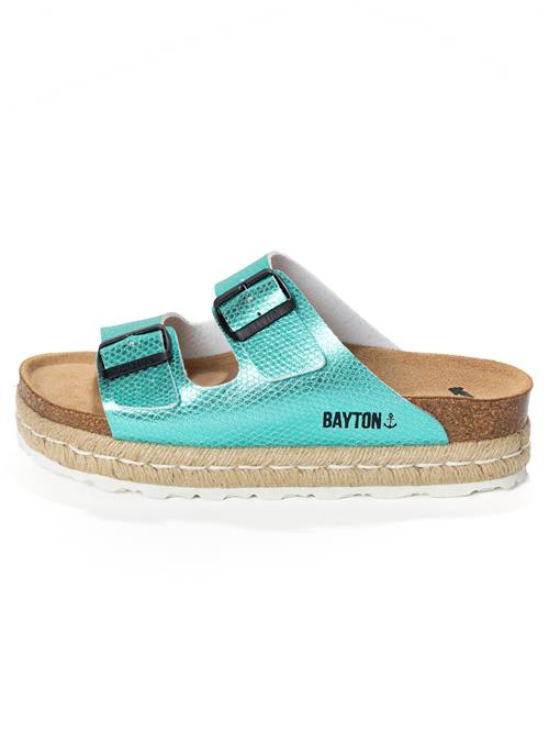 Bayton Pantoletter 'Alcee'  lysebrun / mint