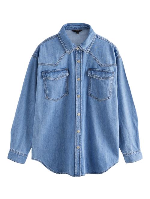 Next Bluse  blue denim