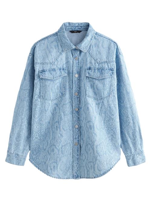 Next Bluse  blue denim