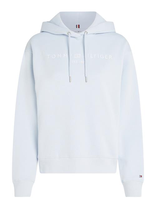 Se TOMMY HILFIGER Sweatshirt  lyseblå / hvid ved About You