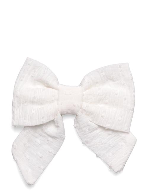 Bow Hairclip Mango White