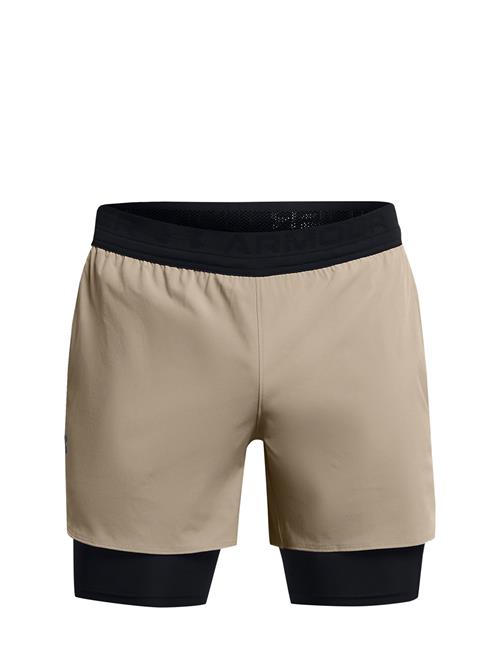 Ua Vanish Elite 2In1 Short Under Armour Beige