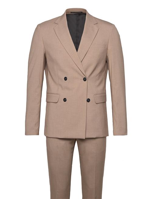 Plain Db Mens Suit - Normal Lenght Lindbergh Beige