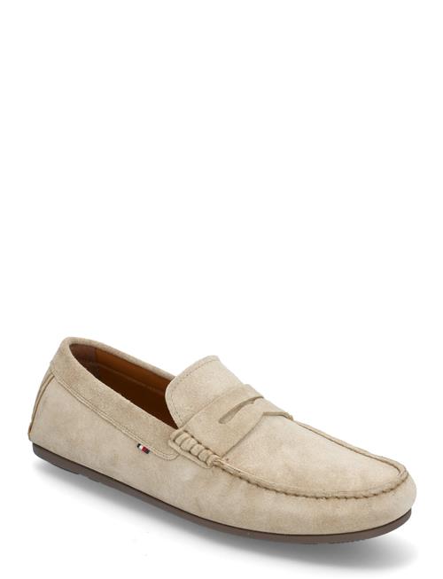 Casual Hilfiger Suede Driver Tommy Hilfiger Cream