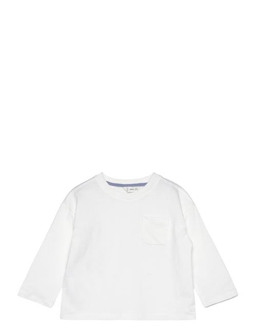 Patch Pocket T-Shirt Mango White