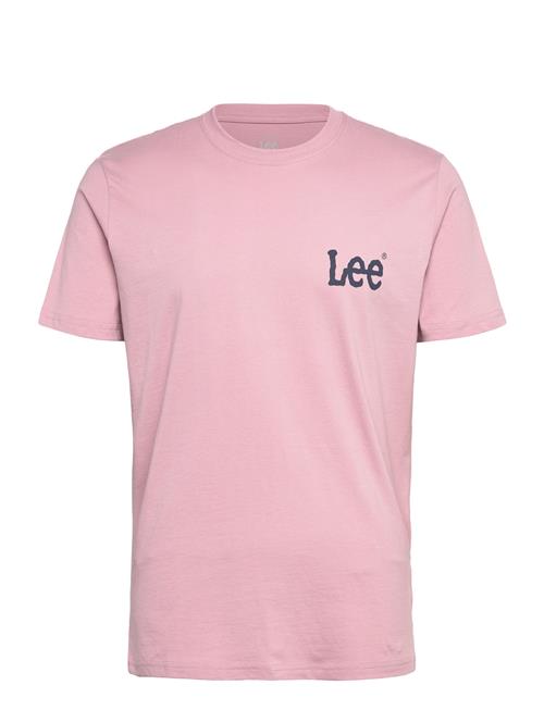 Se Medium Wobbly Lee Tee Lee Jeans Pink ved Booztlet