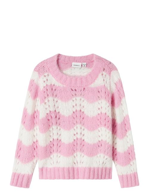 Nmfdamilla Ls Knit Name It Pink