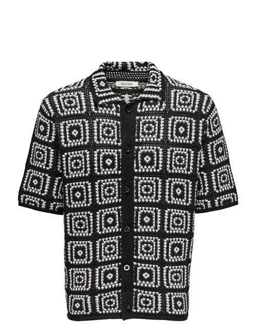 Onsbart Rlx 5 Ss Shirt Knit ONLY & SONS Black