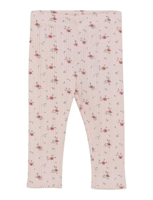 Leggings Pointelle En Fant Pink