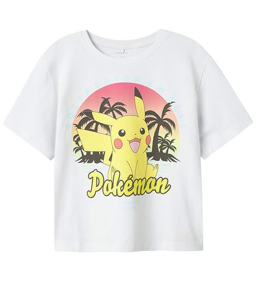 Name It T-Shirt - NkfFami - Pokemon - Bright White