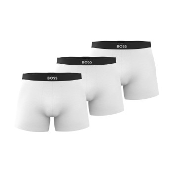 BOSS 3P ONE Boxer Brief Hvid bomuld Medium Herre