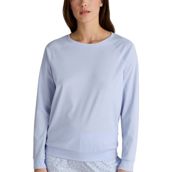 Calida Favourites Sleep Shirt Long-Sleeve Lyseblå bomuld Medium Dame