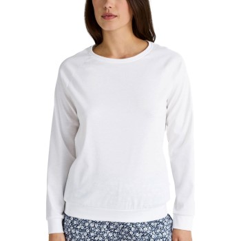 Calida Favourites Sleep Shirt Long-Sleeve Hvid bomuld Large Dame