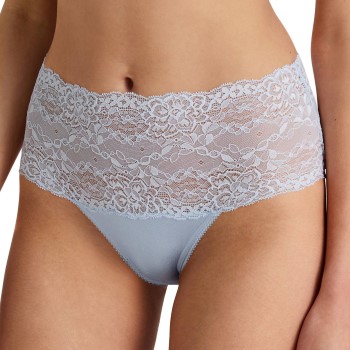 Calida Trusser Sensual Secrets Highwaist Slip Lyseblå Small Dame