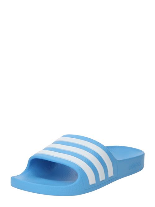 ADIDAS SPORTSWEAR Strand-/badesko 'Adilette Aqua'  azur / hvid