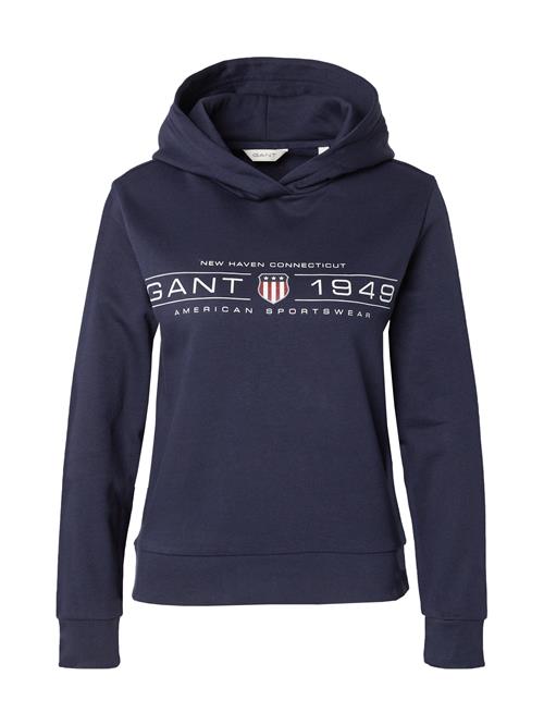 GANT Sweatshirt  navy / mørkerød / hvid