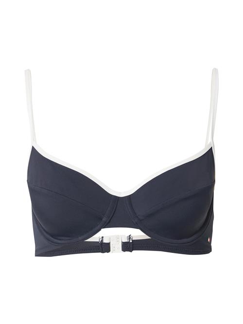 TOMMY HILFIGER Bikinioverdel  marin / hvid