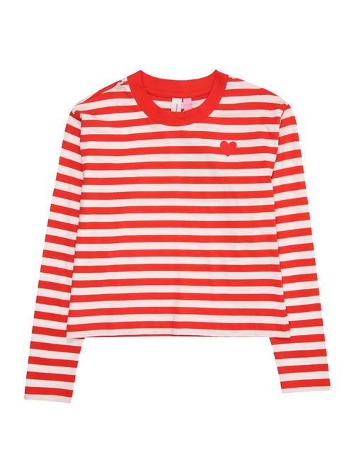 Se Vero Moda Girl Bluser & t-shirts 'VMLeila'  rød / hvid ved About You