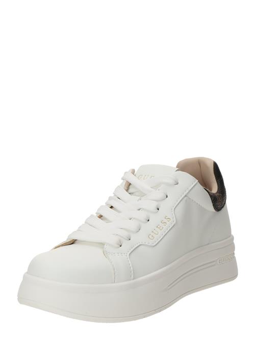 GUESS Sneaker low 'WINNIE'  guld / sort / hvid