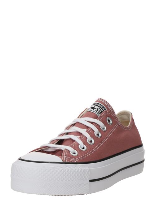 CONVERSE Sneaker low 'CHUCK TAYLOR ALL STAR'  magenta / sort / hvid