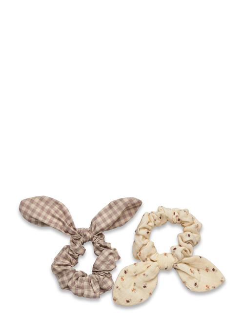 Nkfacc-Lalu 2 Pack Hair Elastic Lil Lil'Atelier Beige