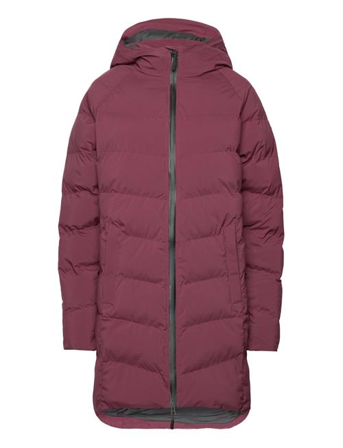 W Marina Long Quilted Jkt Musto Burgundy