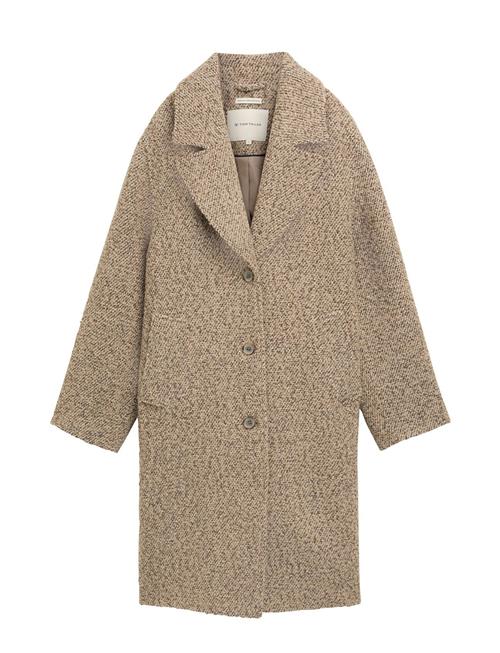 Loose Coat Tom Tailor Beige