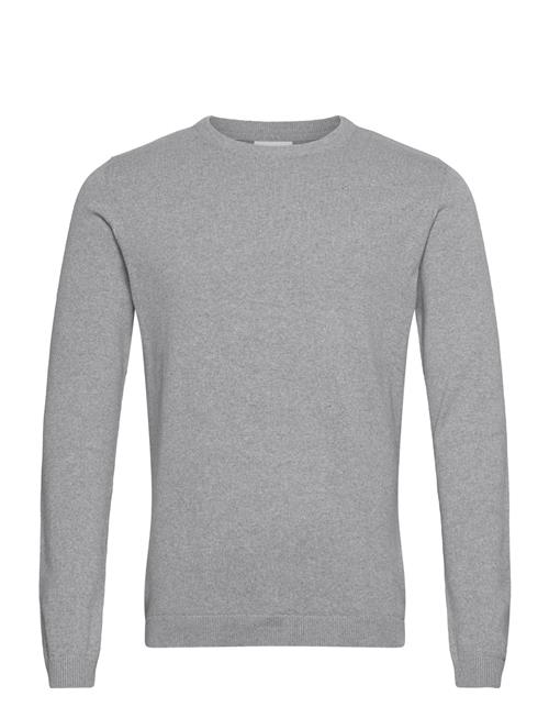 100 Recycle Knit Round Neck Lindbergh Grey