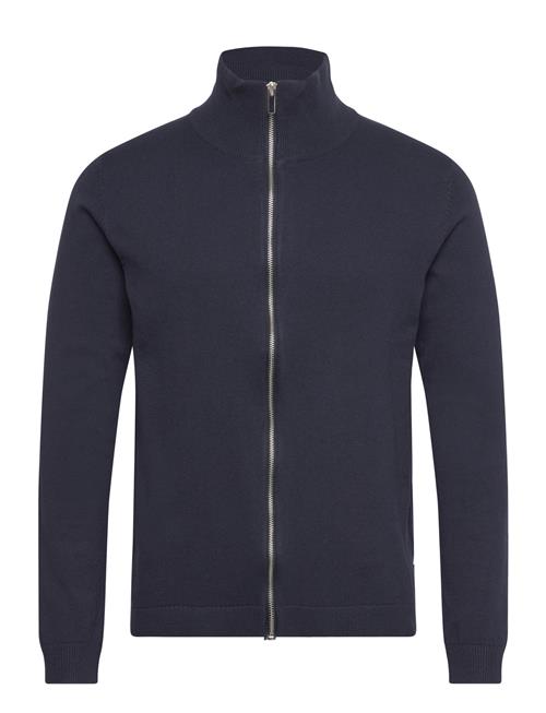 100 Recycle Knit Full Zip100 Recycle Knit Full Zip Lindbergh Navy