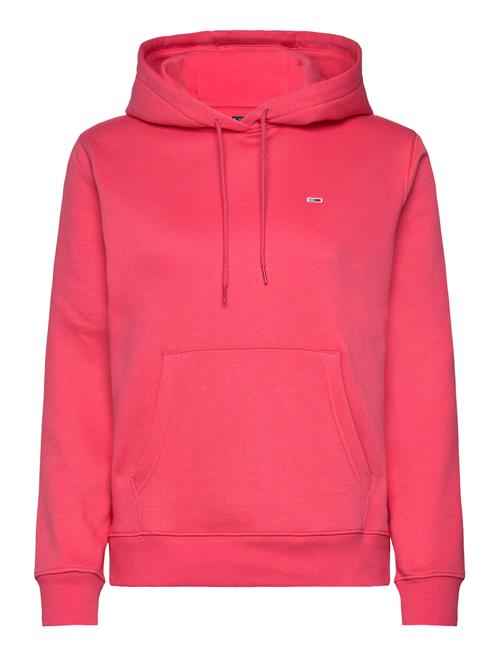 Tjw Reg S Flag Hoodie Tommy Jeans Pink